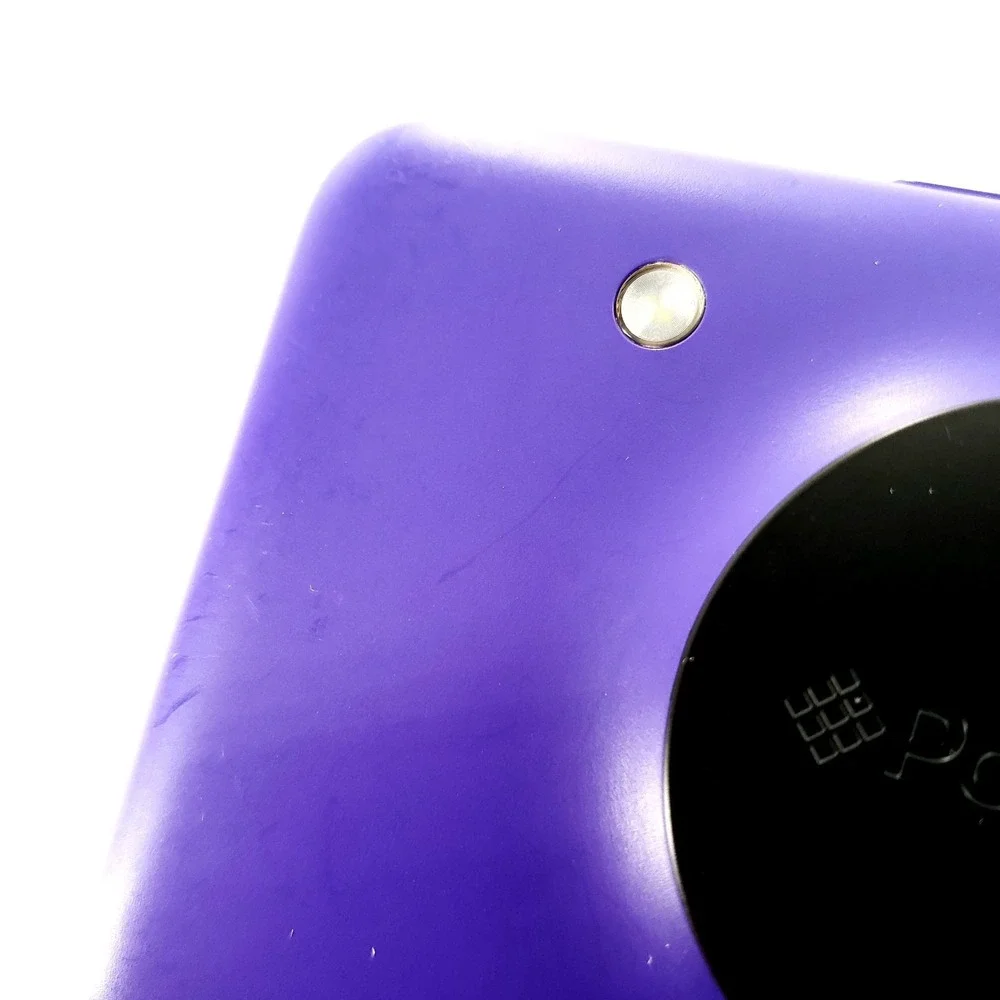 Polaroid Snap Instant Camera Purple No Film Power Tested Only